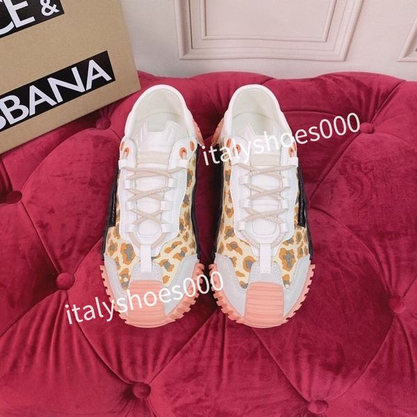 

new r women fashion sneakers lace up popular flat casual men spring autumn walking shoes white, Black