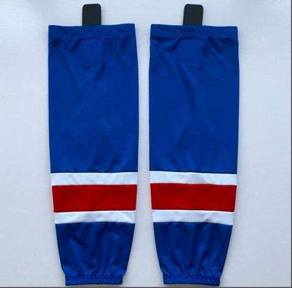 

new blue ice hockey socks training socks 100 polyester practice socks hockey equipment all color7370018, Black