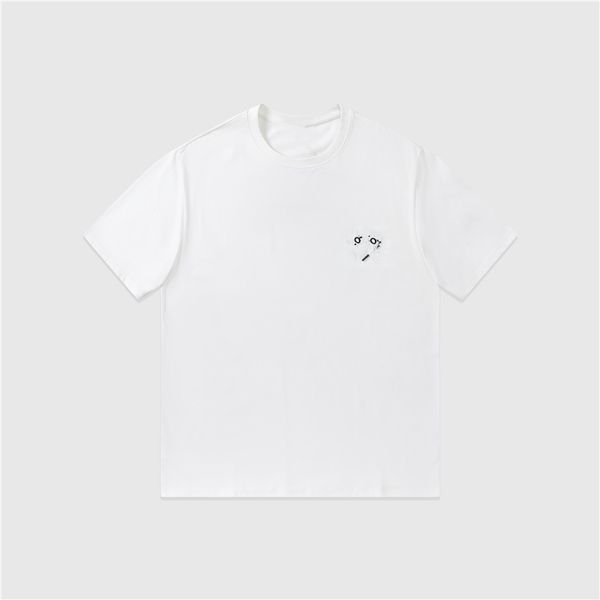 

men's t-shirt 2023 fashionable men's t-shirts lvity cotton anti-wrinkle printed alphabet couple viutonity casual wear student shor, White;black