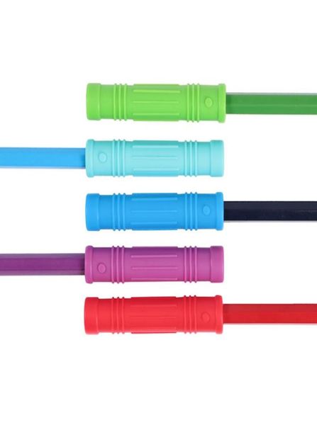 

silicone teethers baby chewing pencil ers bite pencil cover tubes safe food grade silicone teething toys9676850
