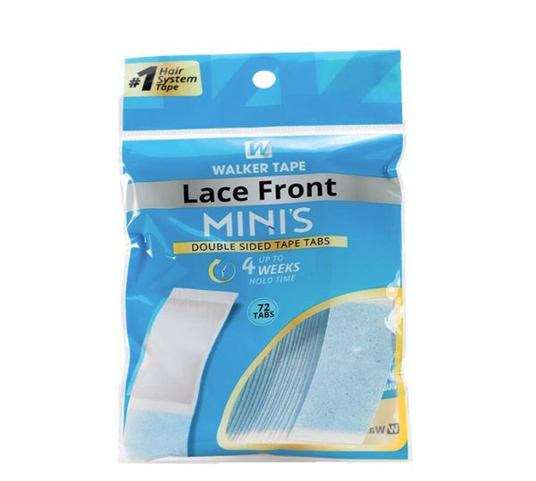 

walker lace front support mini adhesive double side adhesive tape for wigs toupees8541919, Black;brown