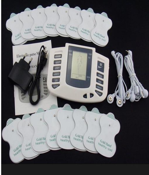 

emstens unit electronic body slimming pulse massage pain relief acupuncture therapy machine with 16 pads6489283