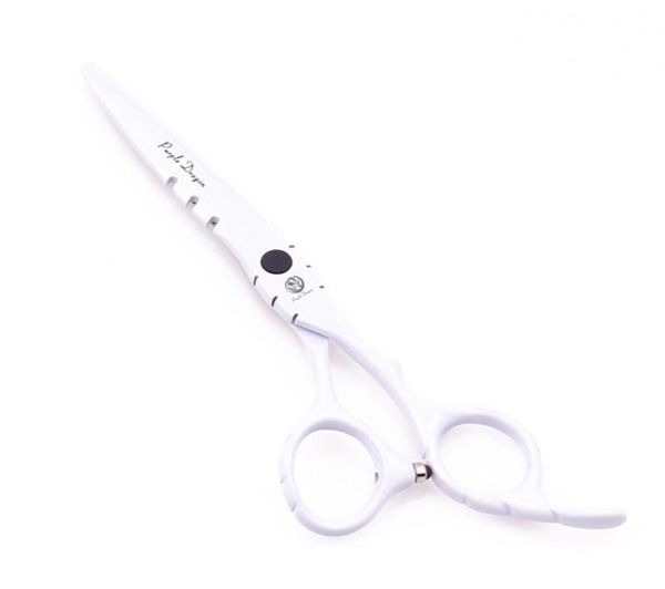 

professional hair scissors z1010 55quot 16cm 440c white hair cutting scissors thinning shears barber hairdressing shears salon 2288299