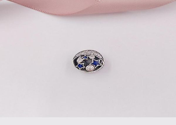 

andy jewel 925 sterling silver beads vintage night sky charm fit european style brand bracelets necklaces ale 791992cz3745910, Black