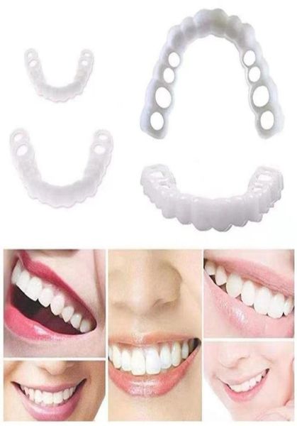 

temporary smile comfort fit cosmetic teeth flex denture teeth cosmetic veneer fake tooth cover5693021