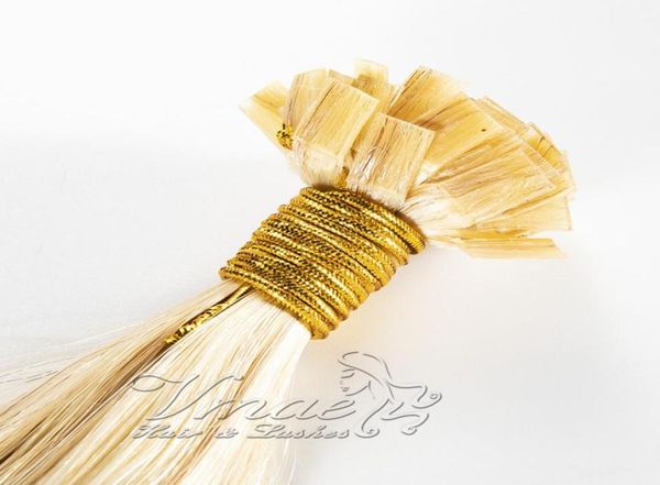 

virgin remy hair extensions straight flat tip keratin fusion human hair extension pre bonded remi hair vmae extensions7913788, Black