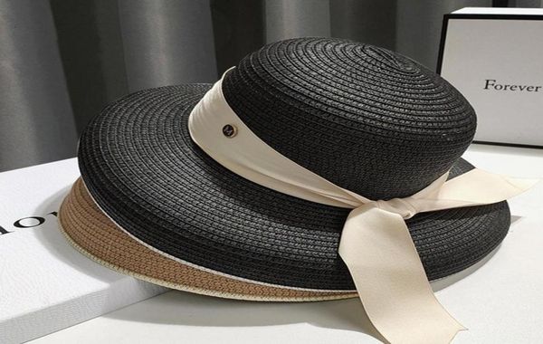 

bucket hat bowknot fisherman039s straw for xia xiao012347489120, Blue;gray