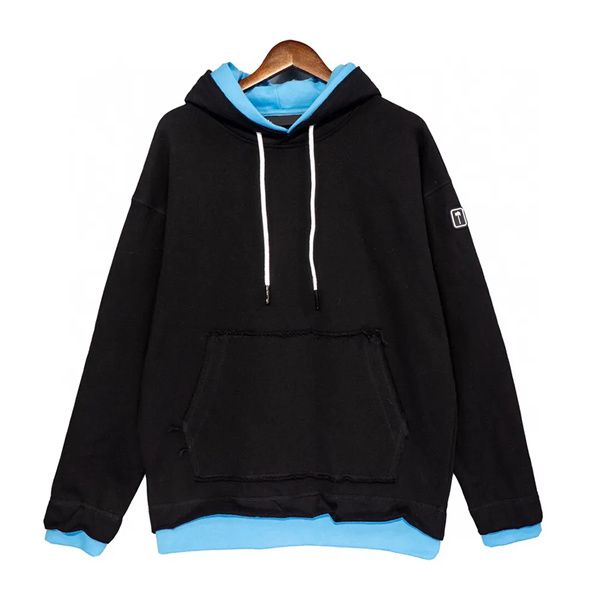 

hoodie warm hooded hoodies sweater suit mens womens fashion streetwear pullover sweatshirts loose hoodies lovers clothing, Black