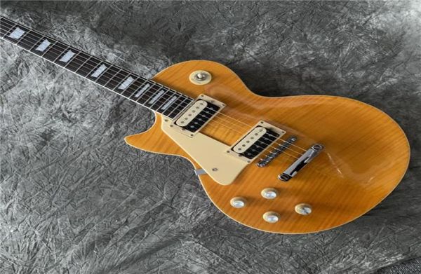 

highquality lefthanded electric guitar maple flame nd highest quality1227676