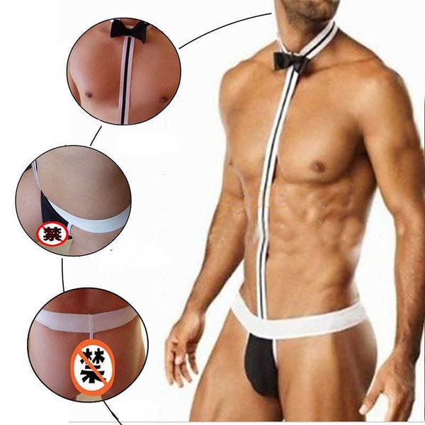 

ribbon factory store men' single piece childbirth homosexual underwear, Red;black