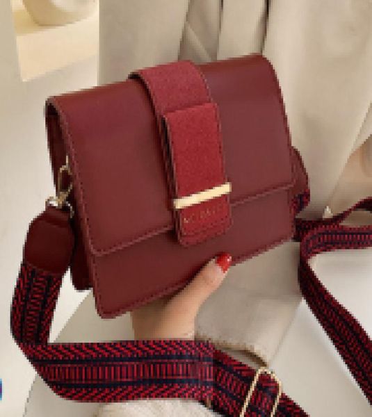 

korean version of the wild small square bag simple cover popular6341640