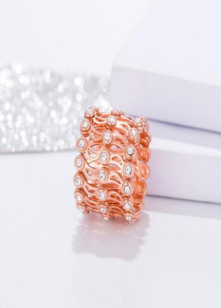 

fashion 925 sterling silver magic ring bangle bracelet for womenlady twoway wearing multifunctional bracelet twoinone ring4193667