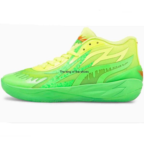 

orange mb02 supernova fiery coral kids men women basketball shoes for sale jade slime lake green sport shoe sneakers