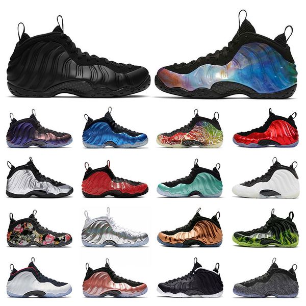 

penny hardaway men basketball shoes foam posite one anthracite abalone eggplant royal obsidian women mens sneakers outdoor sports trainers s