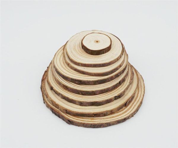 

3040mm 4050mm 5060mm 6070mm 7080mm 80100mm natural pine wood chips beads round wood diy painting and pographic material3633897, Black