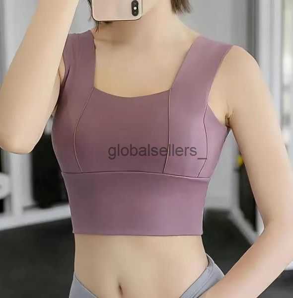 

women yoga lulus sports bra women's spring and autumn new suit shockproof high intensity running fitness lk7z, White