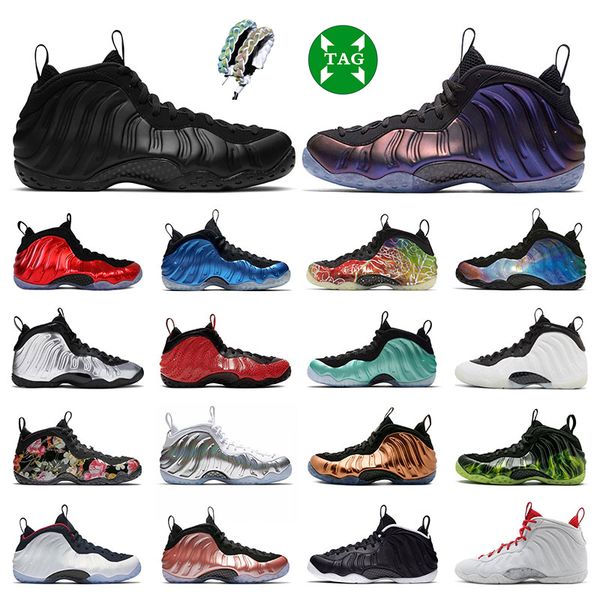 

men penny hardaway basketball shoes foam anthracite abalone eggplant royal mens sneakers foam posite one outdoor sports trainers