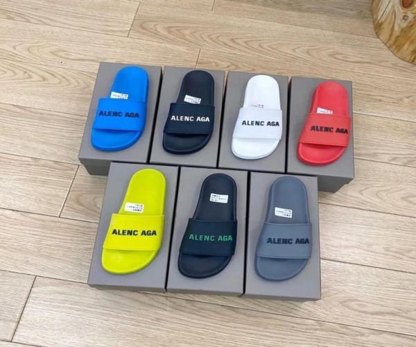 

summer slippers balanaga mens womens sandals leather beach slippers ladies flip flops fashion scuffs footwear6473427, Black