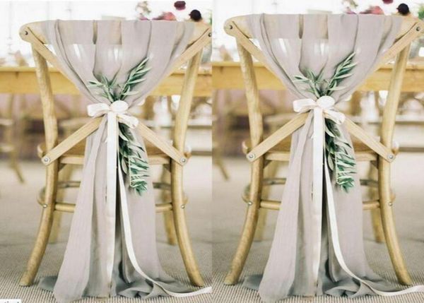 

real image 30d chiffon chair back sashes formal occasion wedding chair sashes party chair covers 7336650