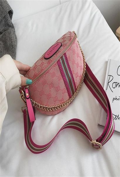 

20 off 2022 new fashion trendy bags breast women canvas women039s foreign style waist one shoulder color belt mes4456858