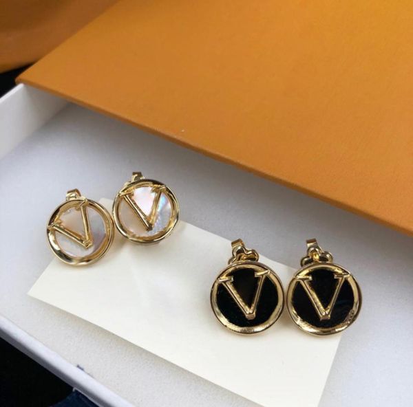 

multi style earrings fashion letters stud woman039s luxury designer jewelry suitable for party 7 options 050352, Golden;silver