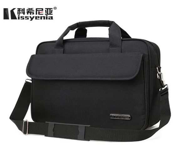 

briefcases kissyenia large size lapbriefcase men 15inch business portfolio for travel waterproof computer shoulder bags handba9665898