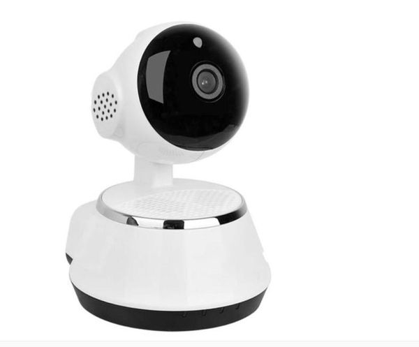 

test pan tilt wireless ip camera wifi 720p infrared cctv home security cam micro sd slot support microphone p2p with dhl ship3305727