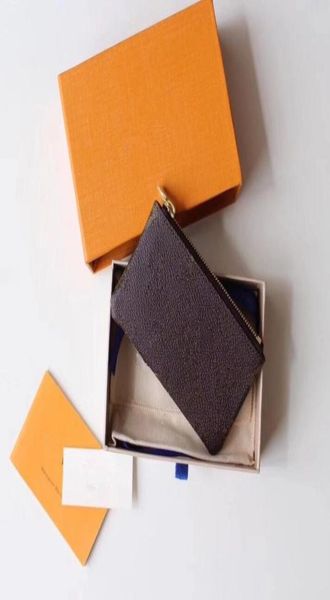 

key wallets coin purses wallet mens key pouch womens card holder handbags leather card chain mini wallets coin purse clutch handba9374610, Brown;gray