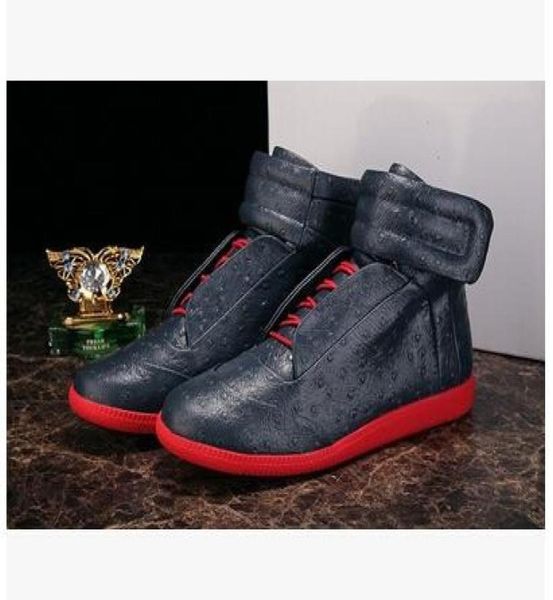 

fashionable shoes with leather highshoes fashion star models sports shoes women and men039s boot shipp9971234, Black