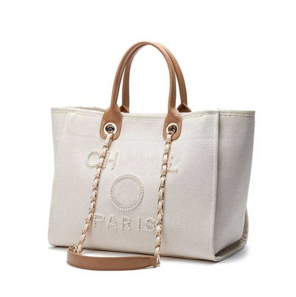 

shopping bags luxury womens classic hand canvas beach bag ch handbags brand fashion female large backpacks capacity small chain packs big c1