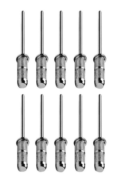 

1 pcs 235mm shank mandrel drill bit nail sanding drum dead skin grinding head meta l sand ring shaft nail tool supplies3072983, Silver