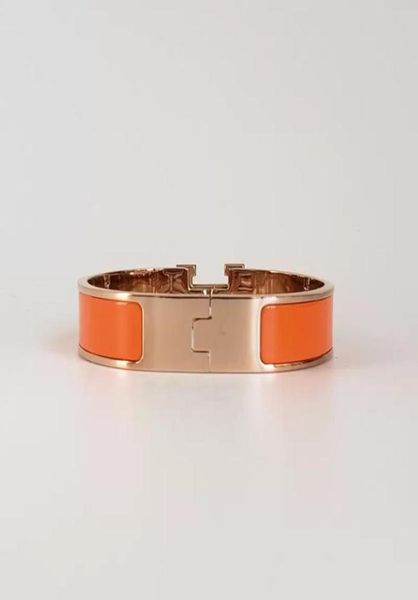 

designer design bangle stainless steel rose gold buckle bracelet fashion multicolor jewelry men and women bracelets4830915, Black