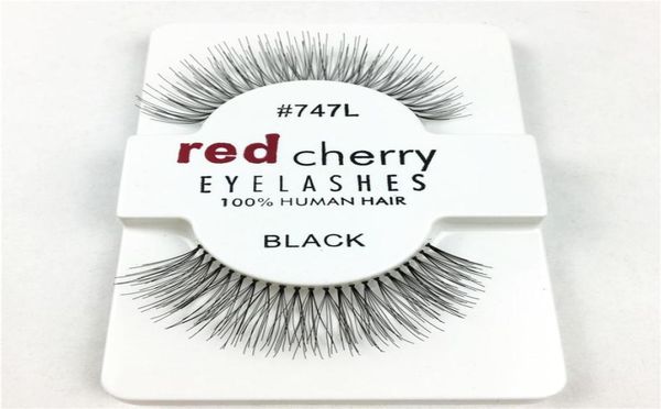 

red cherry false eyelashes 747s 747m 747l natural long eye lashes extension makeup professional faux eyelash winged fake lashes w6136719