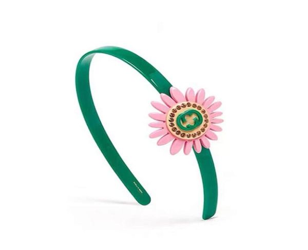 

2022 new spring summer candy color headbands flower cute headband for parentchild hair accessories fashion designer jewelry gift6733615, Silver