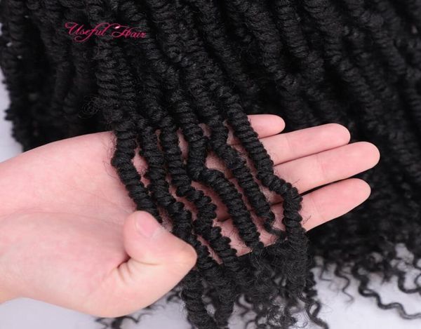 

24strands bomb ombre nubian hair black marley extensions synthetic jamaican bounce fluffy bomb crochet braids fo4556430