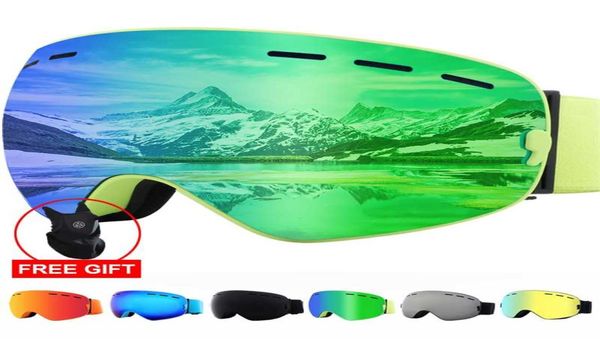 

phmax antifog ski glasses uv400 outdoor ski googles men women double layers snowboard goggles 2201103794139