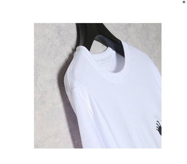 

summer white shirts fashion designer tshirt luxury tee shirt trendy couple street trendy casual figure oil painting printing loose cotton sh, White;black