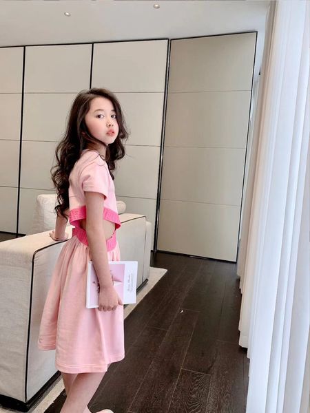 

designer girl flower dress wedding clothe set 110-160 cm brown color baby girls party poster dresses 2023, Red;yellow