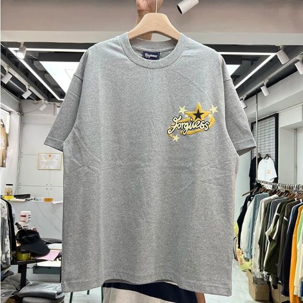 

men's plus tees print t shirt women 23ss, Black;brown