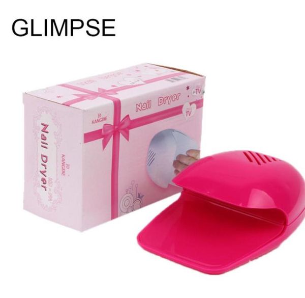 

whole abs mini battery manicure nail fan dryer for gel nail art polish8111064