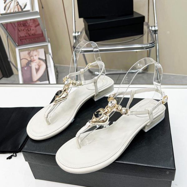 

designer beach shoes cc sandals outdoor slides love jewelry luxury slippers summer fashion slipper classics sandal women ahs4