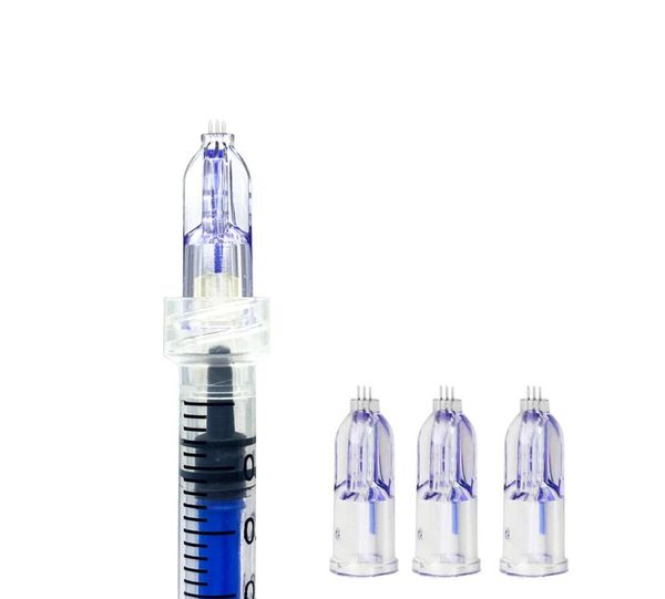 

20 pcs crystal multi needle mesotherapy injector 5 pin needle 32g 2mm4139726