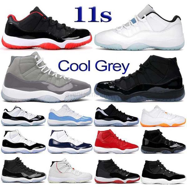 

11s mens basketball shoes 11 cool grey 72-10 citrus 25th anniversary hight cut cap gown bred low concord legend blue olive men women trainer
