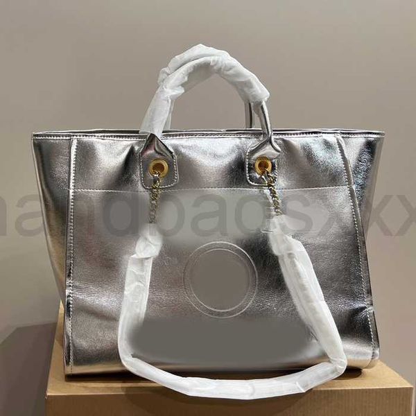 

shopping bag beach bags luxurys rs 2023 women quality ladies crossbody handbag fashion mother shoulder totes thread wallet metallic artwork