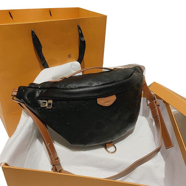 

woman men bumbag luxury designer waist bag pu leather crossbody bags leather embossed handbag purses designers wallet