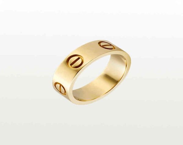

love screw ring classic luxury designer jewelry for women band rings fashion accessories titanium steel alloy goldplated never fa7192910, Silver
