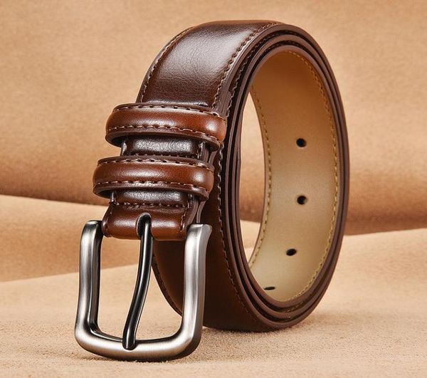 

belts accessories for men gents leather belt trouser waistband stylish casual with black grey dark brown and color5483031, Black;brown