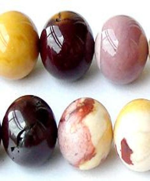 

discount whole natural yellow mookaite yolk stone round loose stone beads 318mm fit jewelry diy necklaces or bracelets 155q9483847, Black