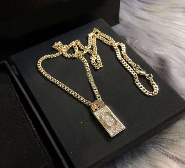 

2022 new fashion tag necklace ladies long sweater chain couples wedding gift jewelry4973476, Silver
