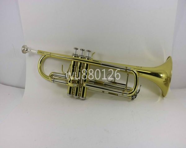 

jupiter jtr 600m brass tube gold lacquer bb trumpet new arrival musical instrument trompeta with case mouthpiece3959167